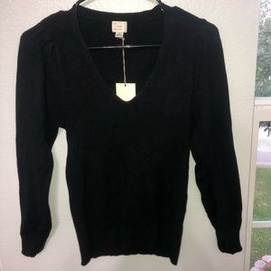 Black Vneck Sweater